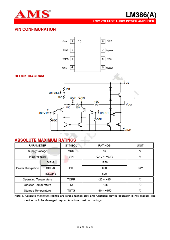 LM386A