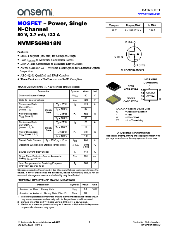 NVMFS6H818N