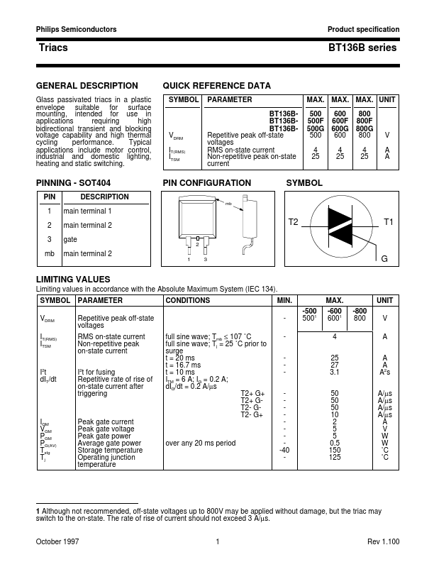 BT136B-500F