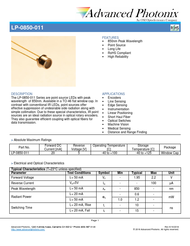 LP-0850-011