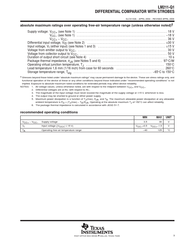 LM211-Q1