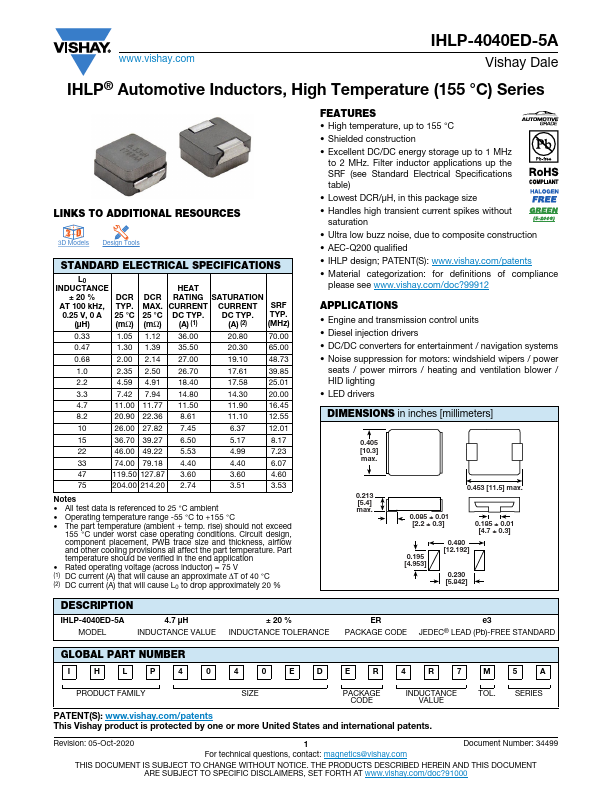 IHLP-4040ED-5A