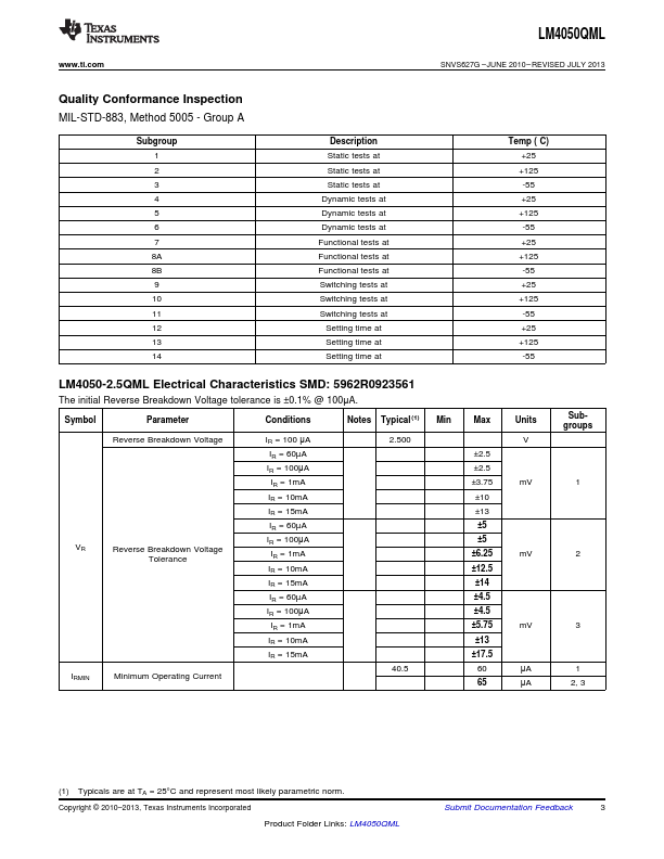 LM4050QML