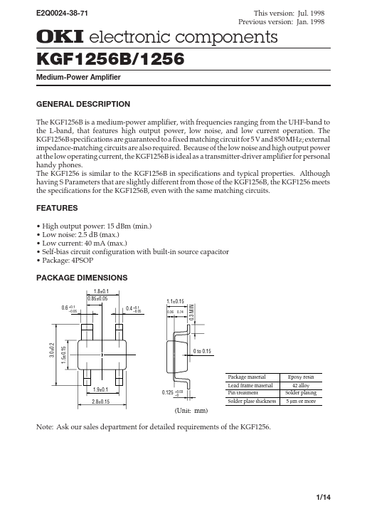 KGF1256B