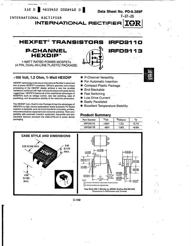 IRFD9113