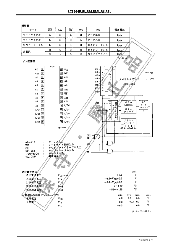 LC3664RL-12