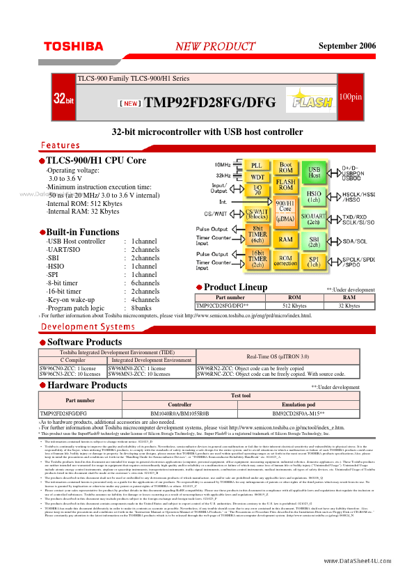 TMP92FD28DFG