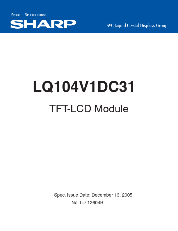 LQ104V1DC31