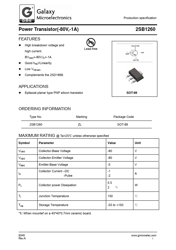 2SB1260