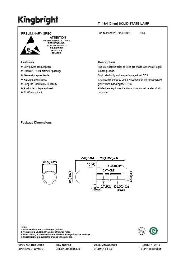 WP7113PBC-Z