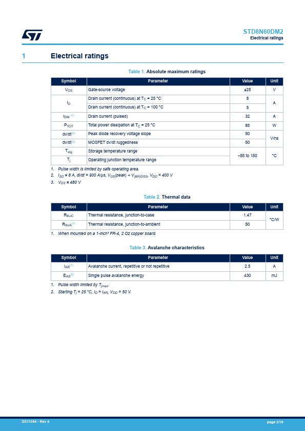 STD8N60DM2