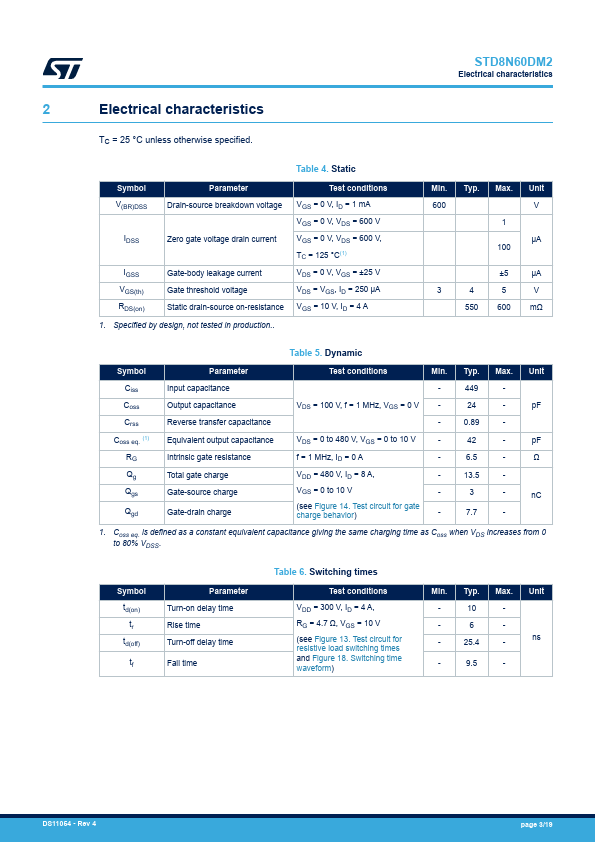 STD8N60DM2