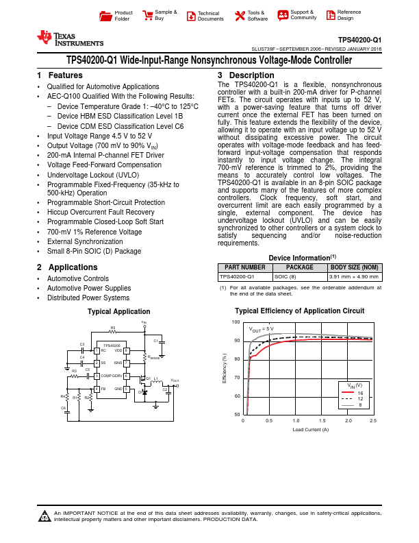 TPS40200-Q1