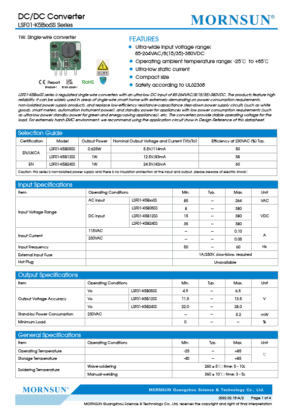 LSF01-K5B24SS