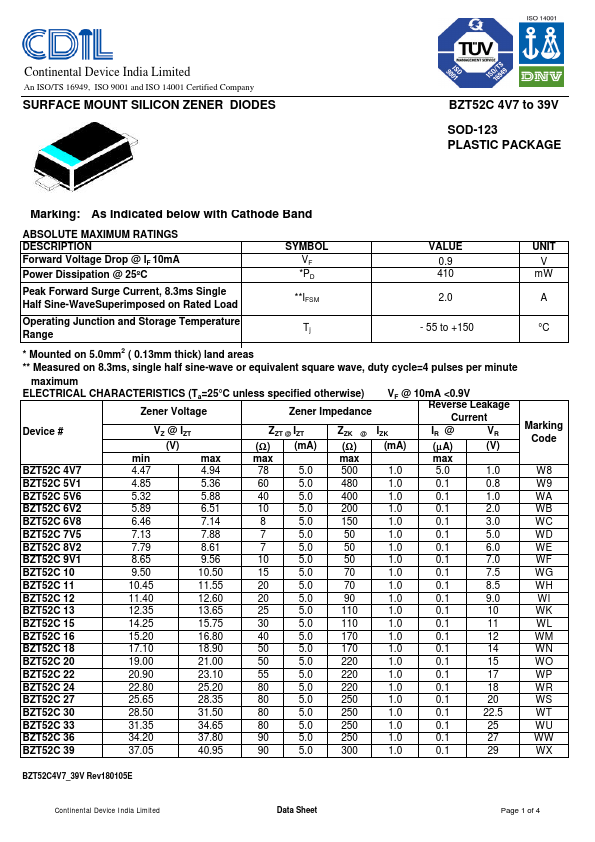 BZT52C13