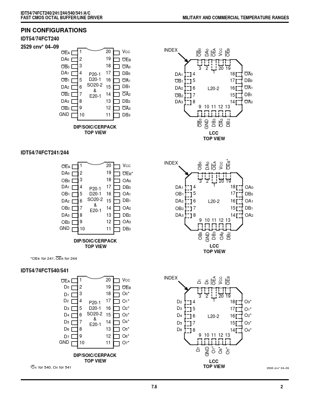 IDT74FCT241C