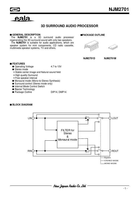 NJM2701