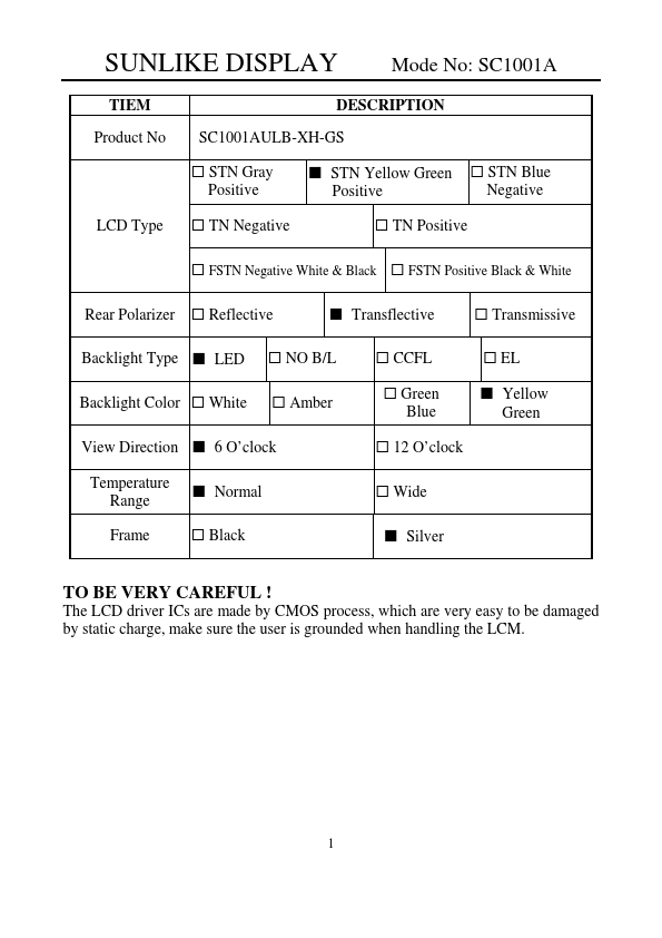 SC1001AULB-XH-GS