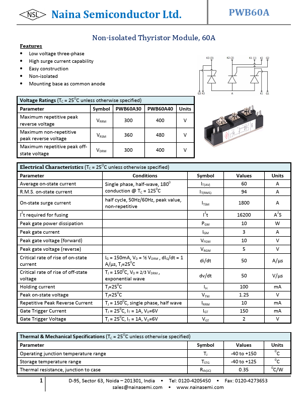 PWB60A40