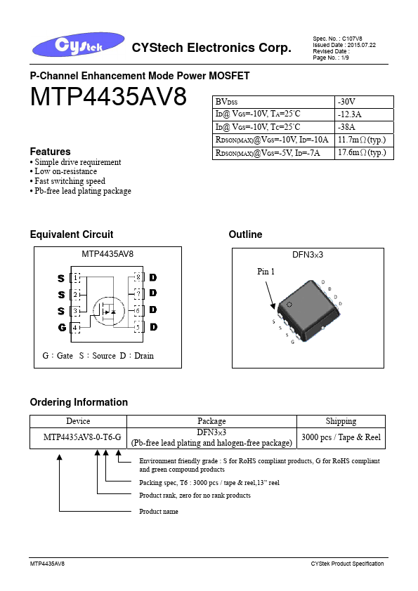 MTP4435AV8