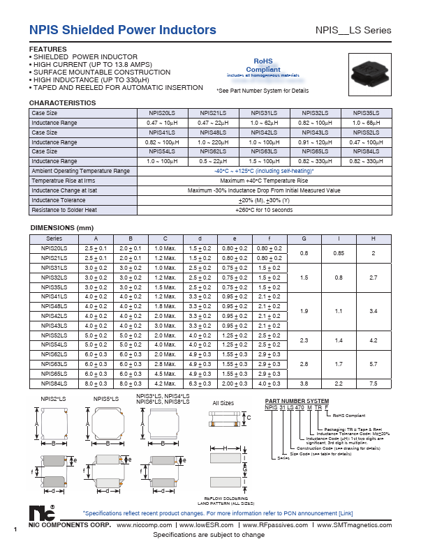 NPIS54LS