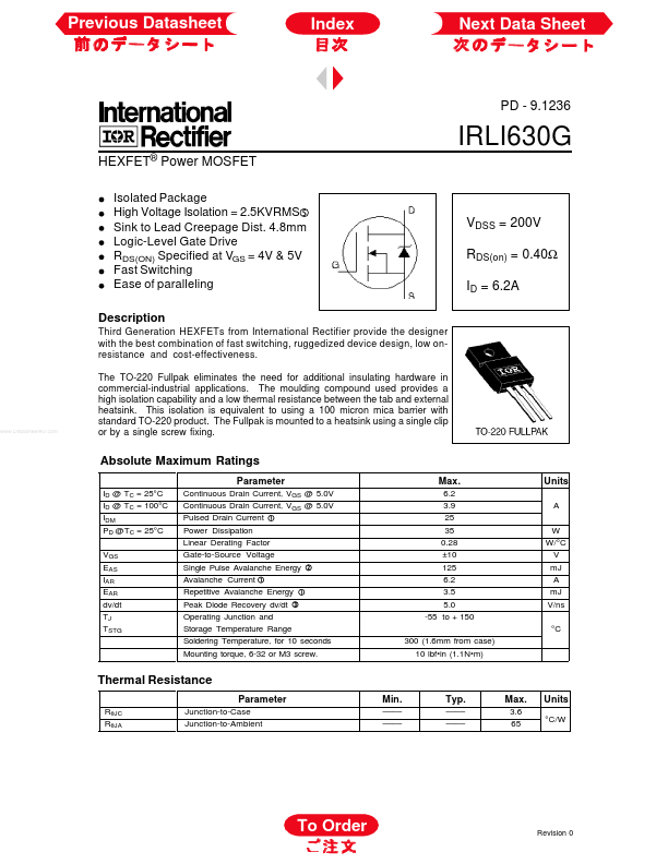 IRLI630G