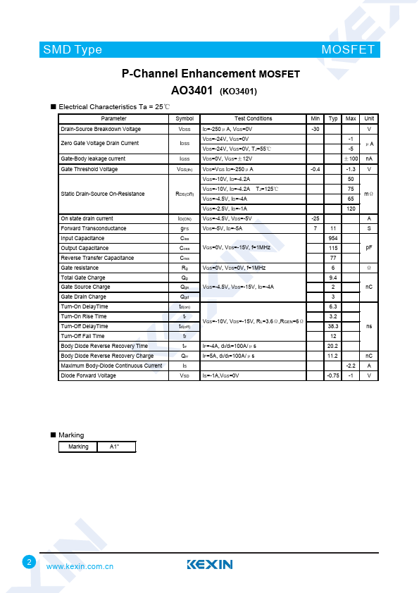 AO3401