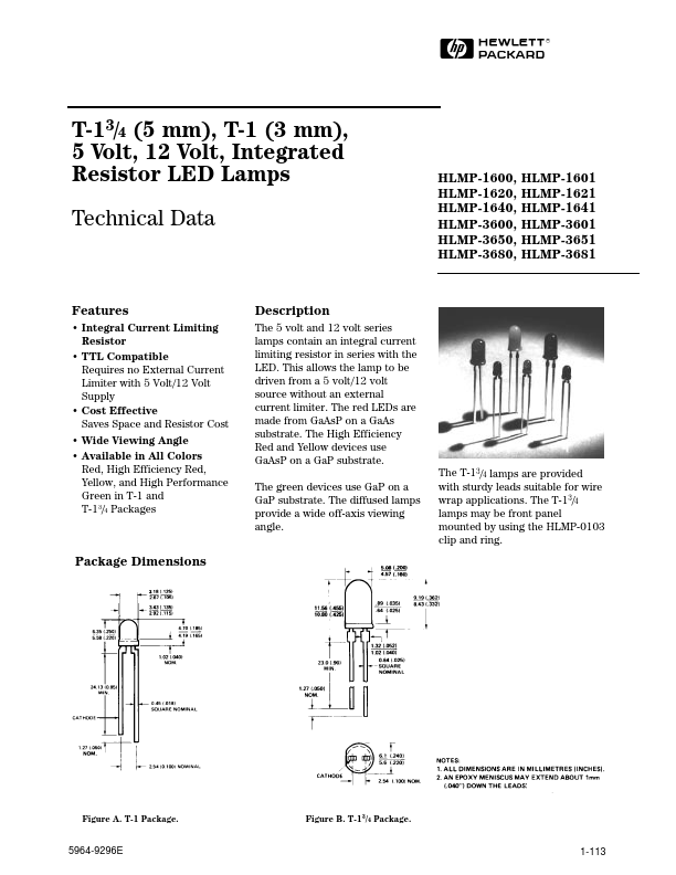 HLMP-3600