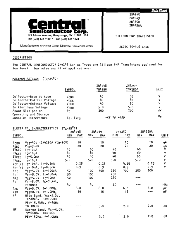 2N4250A