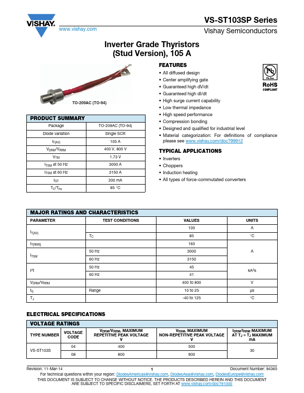 VS-ST103S04PFL0P