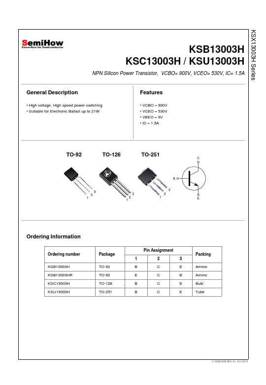 KSB13003H