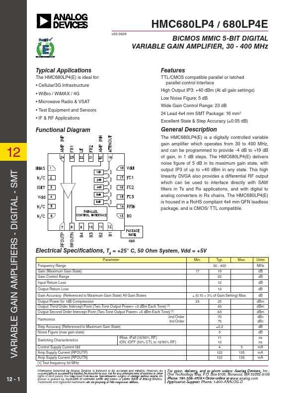 HMC680LP4E