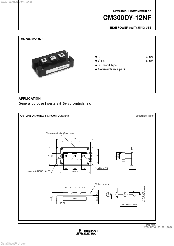 CM300DY-12NF