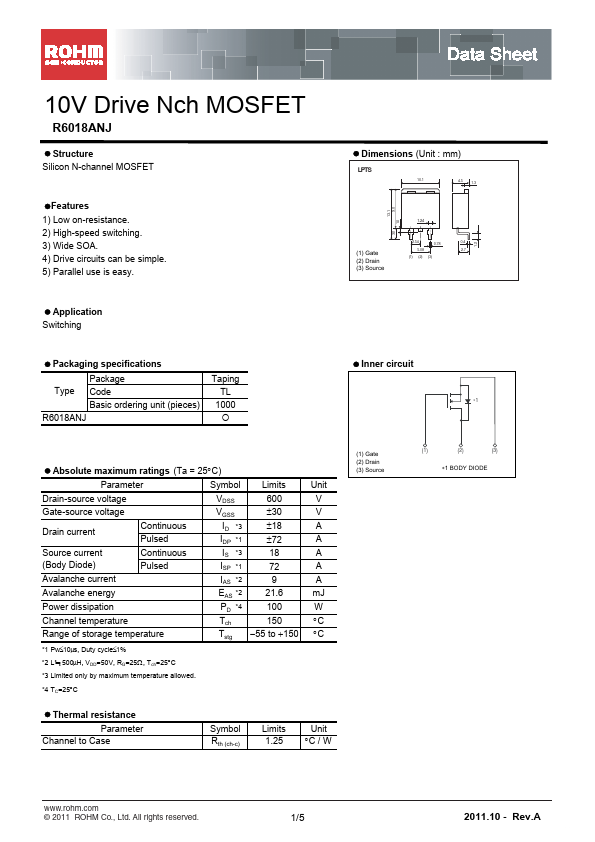 R6018ANJ