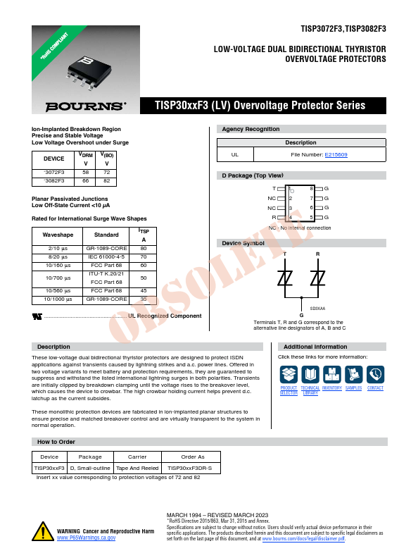 TISP3072F3