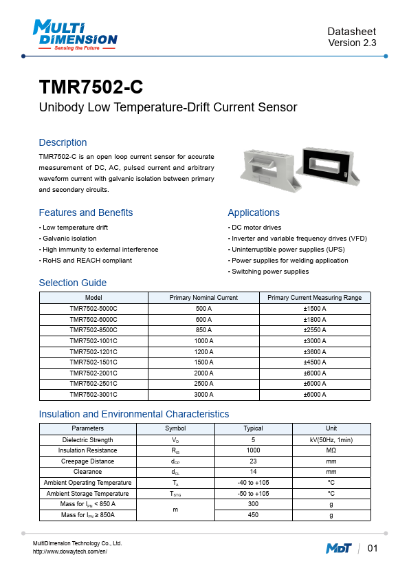 TMR7502-1501C