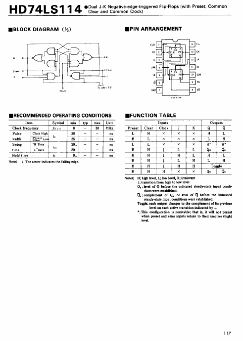 HD74LS114