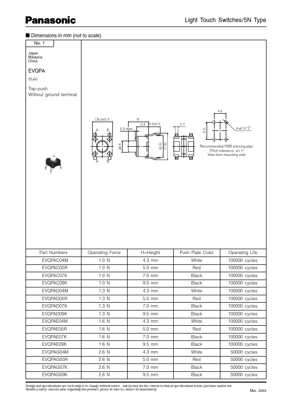 EVQ22707K