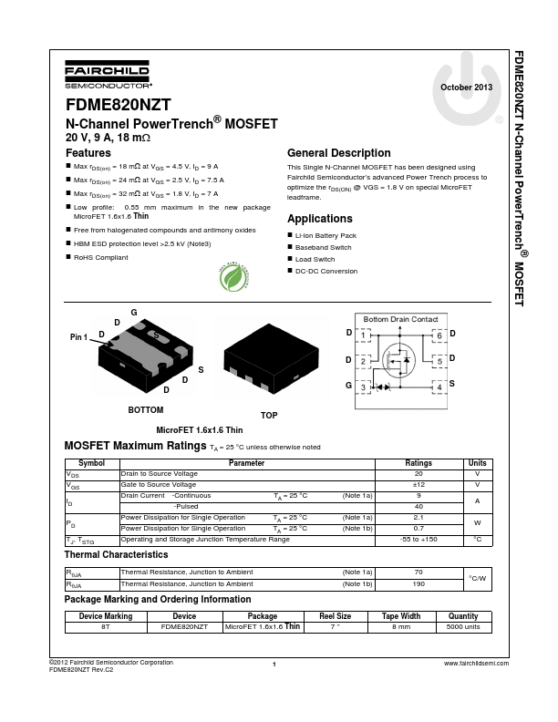 FDME820NZT