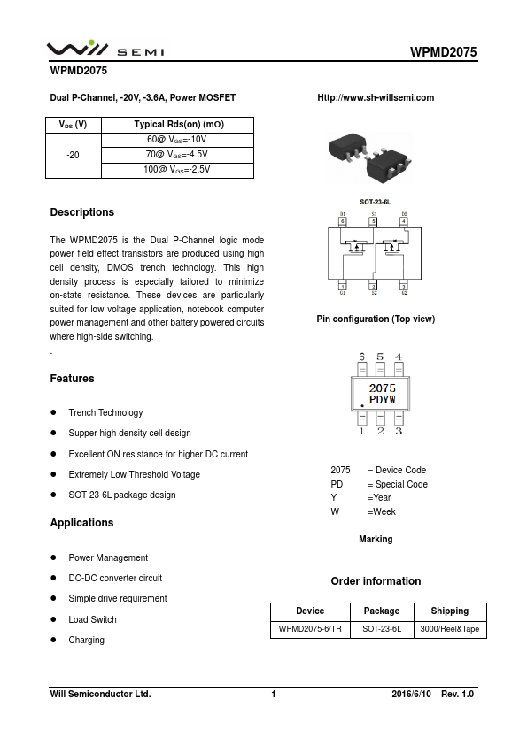 WPMD2075