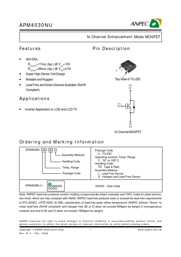 APM4030NU