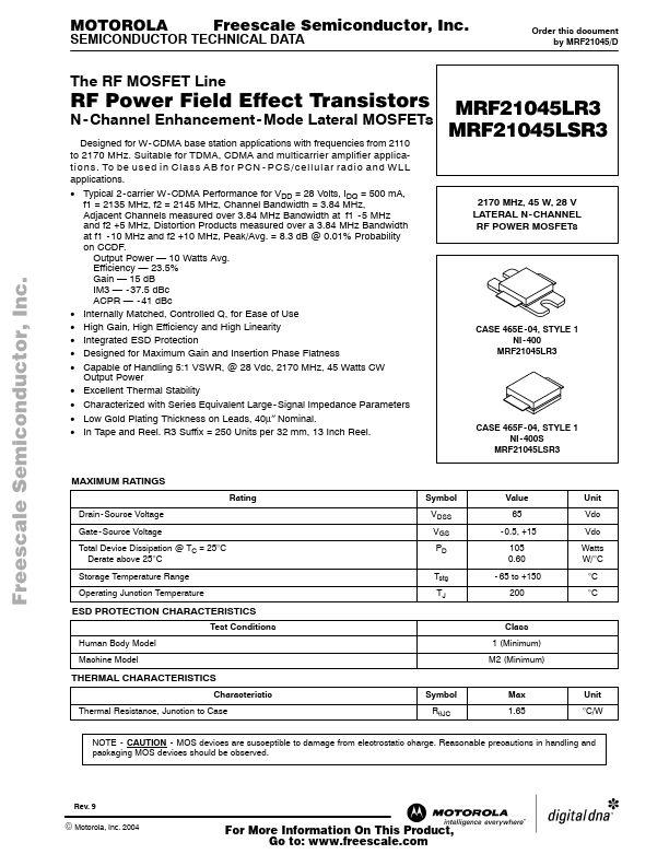 MRF21045LSR3