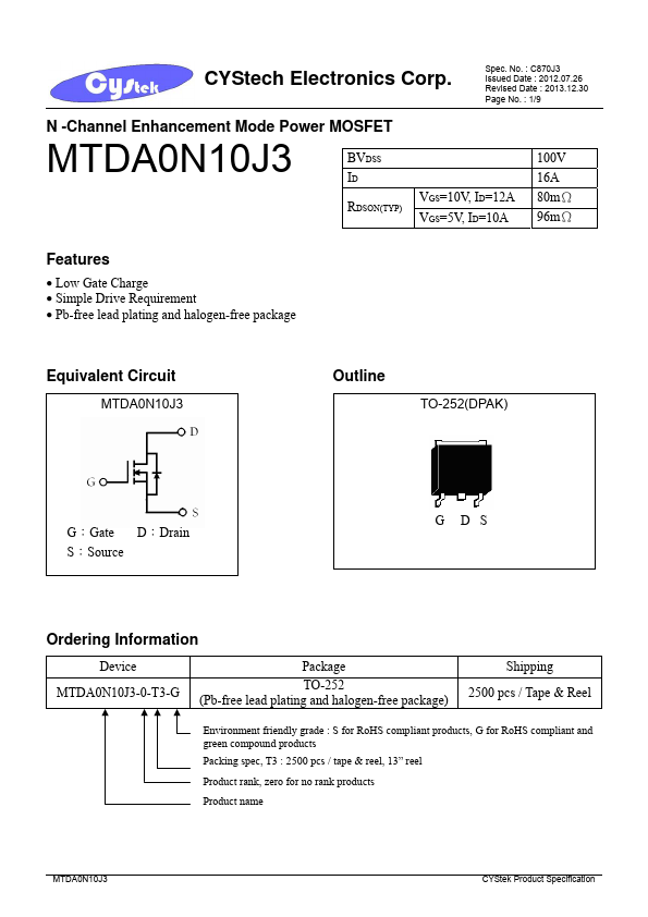 MTDA0N10J3