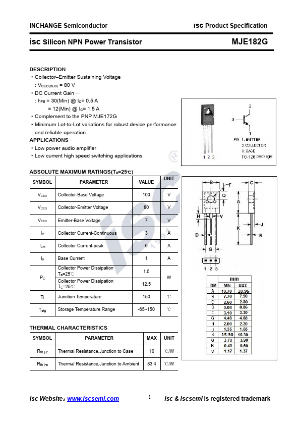 MJE182G