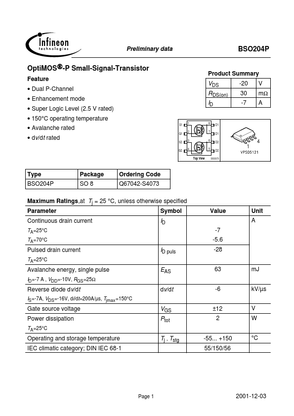 BSO204P