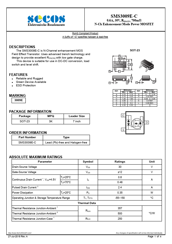 SMS3009E-C