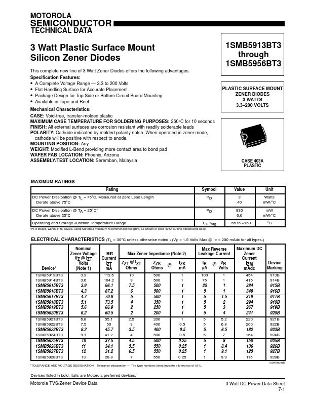 1SMB5946BT3