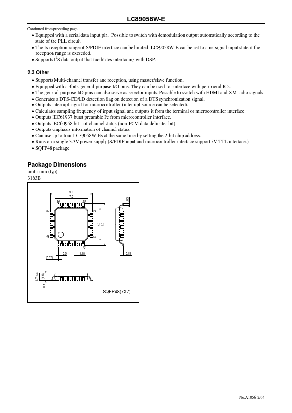 LC89058W-E