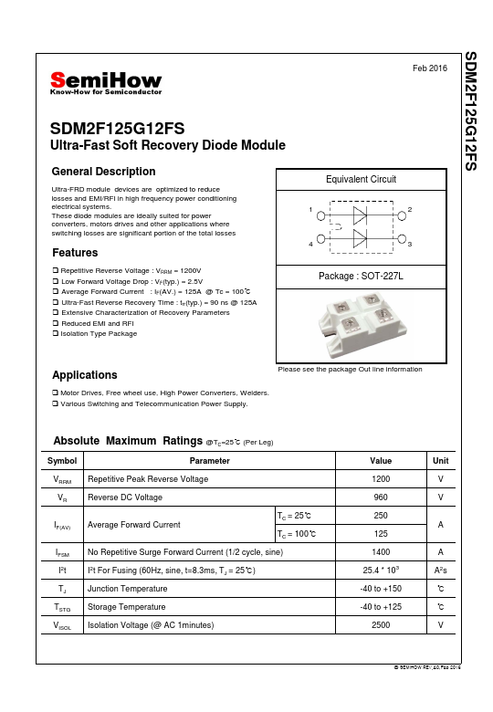 SDM2F125G12FS