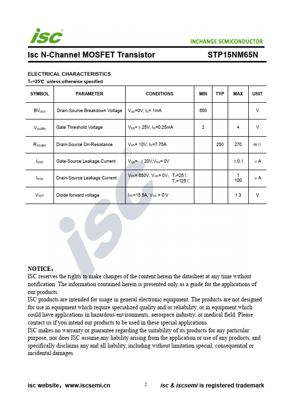 STP15NM65N